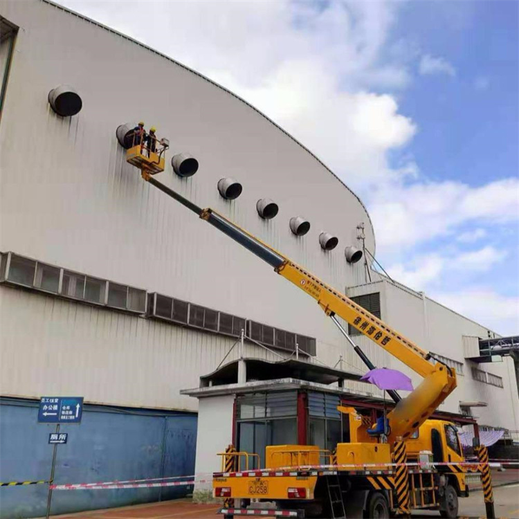 汉南高空作业车出租服务：专业广告牌安装解决方案